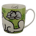 Simon the Cat Mug (Green)