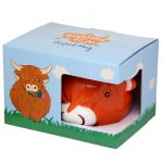 Highland Cow Ceramic Mug