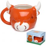 Highland Cow Ceramic Mug